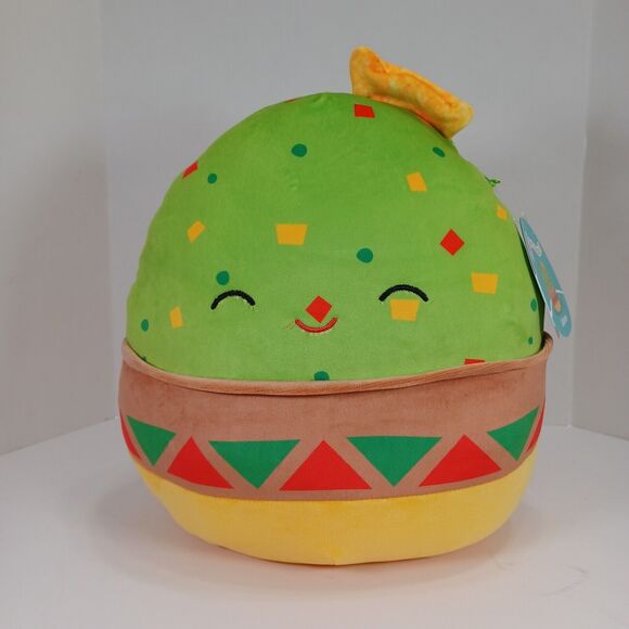 Squishmallows GIDEON GUACAMOLE 12" Plush Large Green Toy Pillow Kellytoy Squishy - Picture 1 of 9